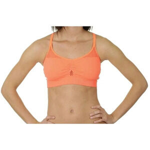 Fox Women’s Hello Racer Bra Spandex Ladies Tops Orange